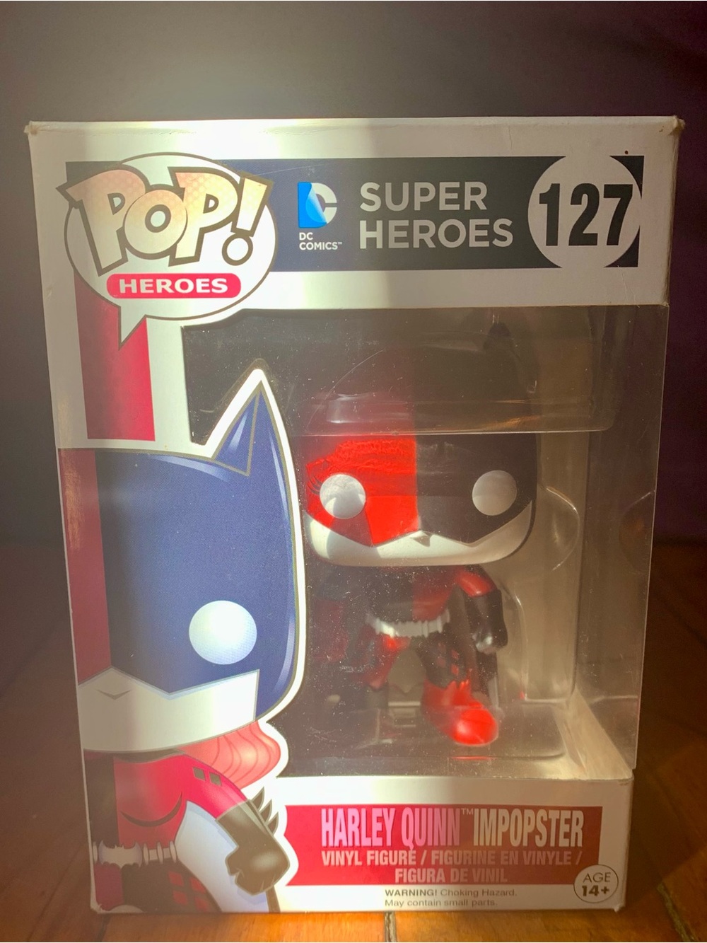 Funko Harley Quinn Impopster Vinyl Figure - Red & Black